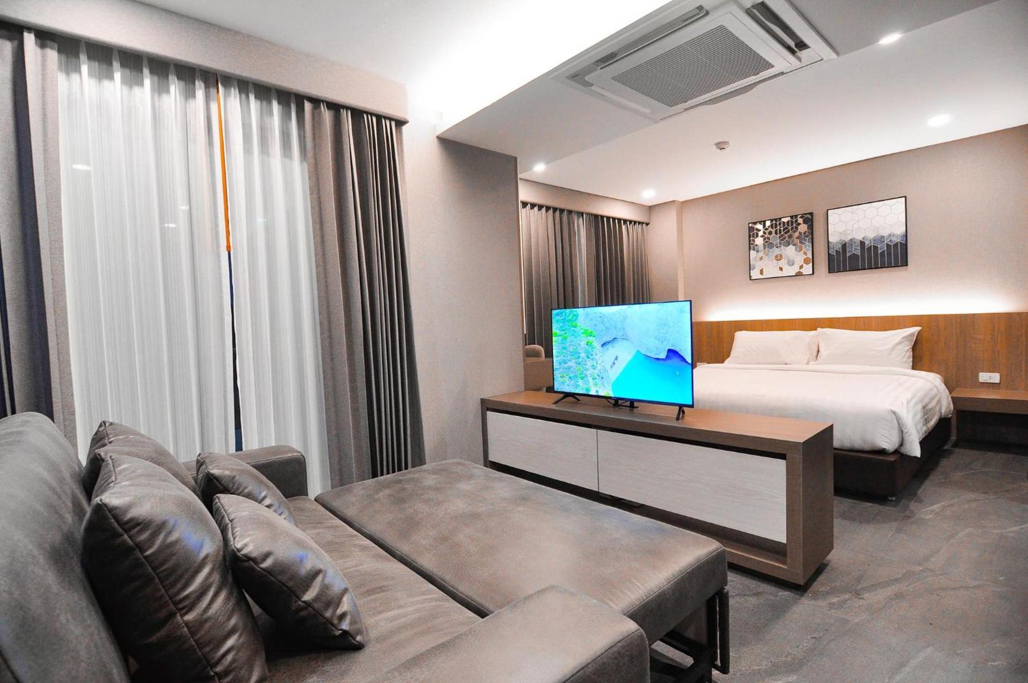 The S Block Condotel Ban Si Than Buitenkant foto